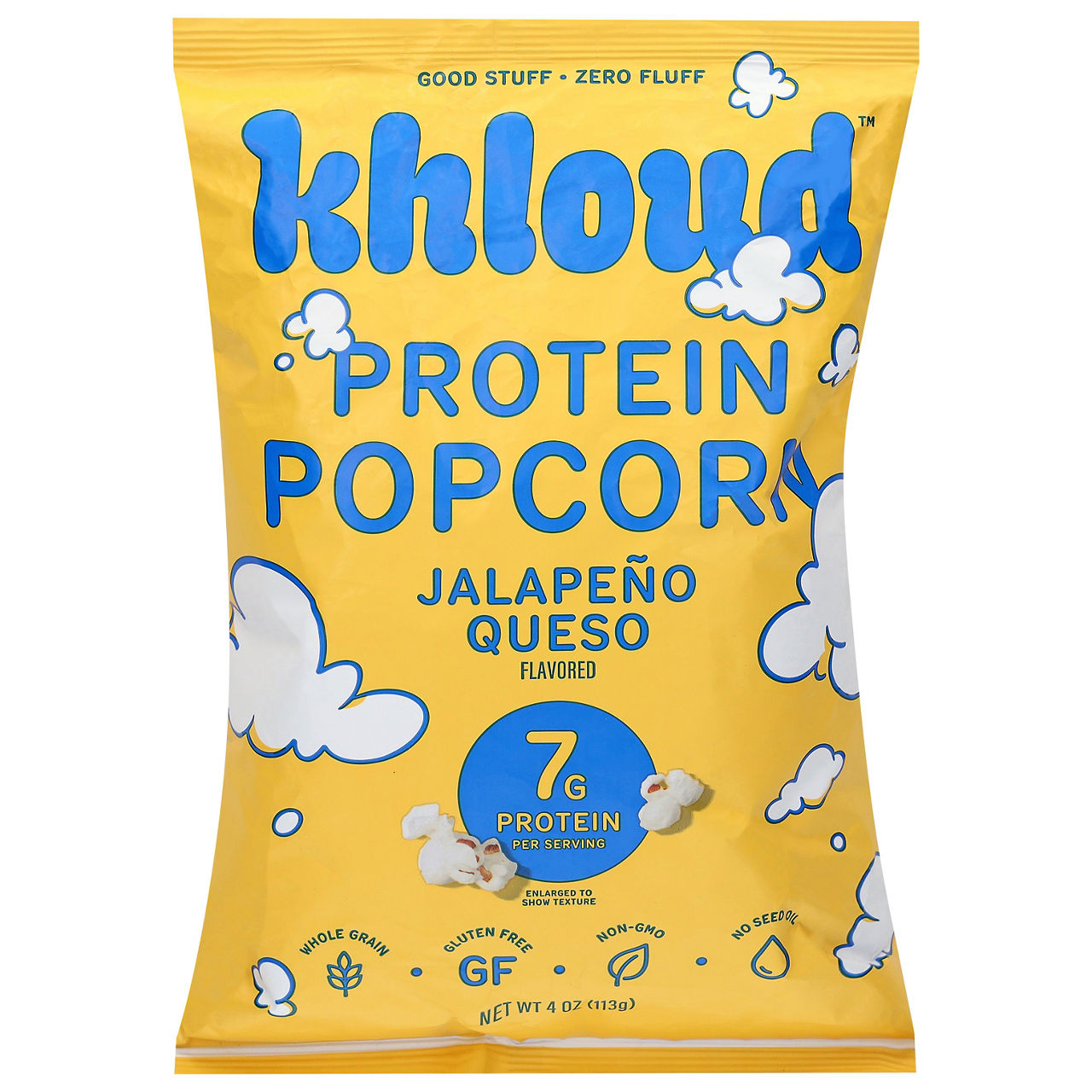 Khloud Jalapeno Queso Flavored Protein Popcorn | Wegmans