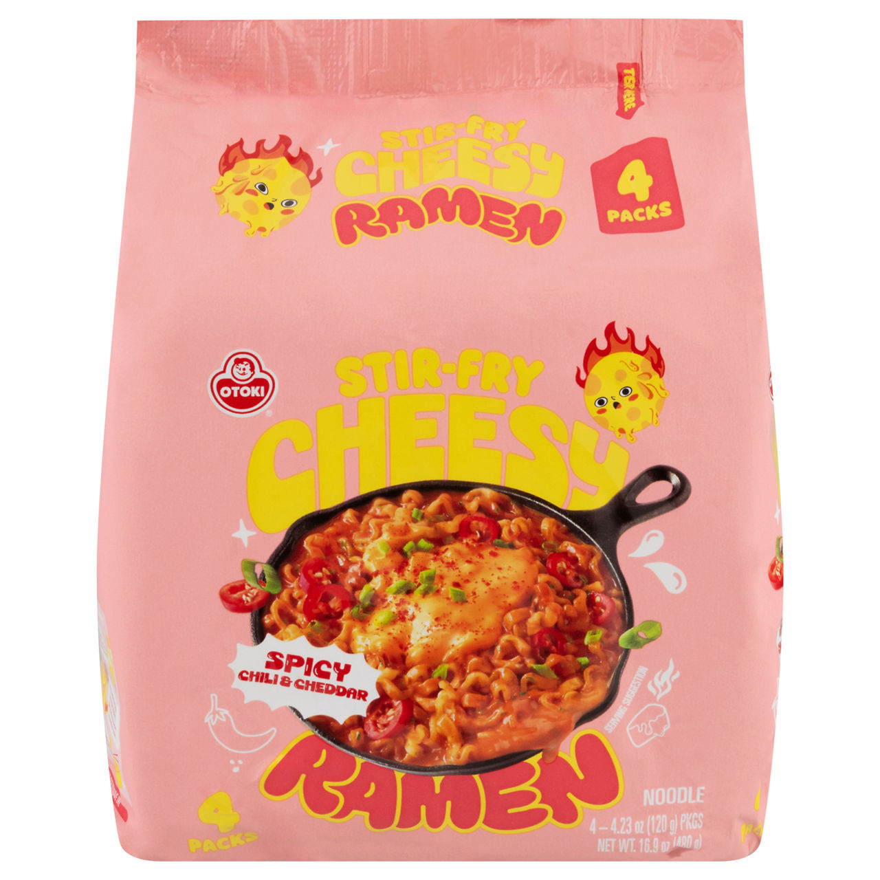 Otoki Stir-Fry Cheesy Spicy Chili & Cheddar Ramen | Wegmans