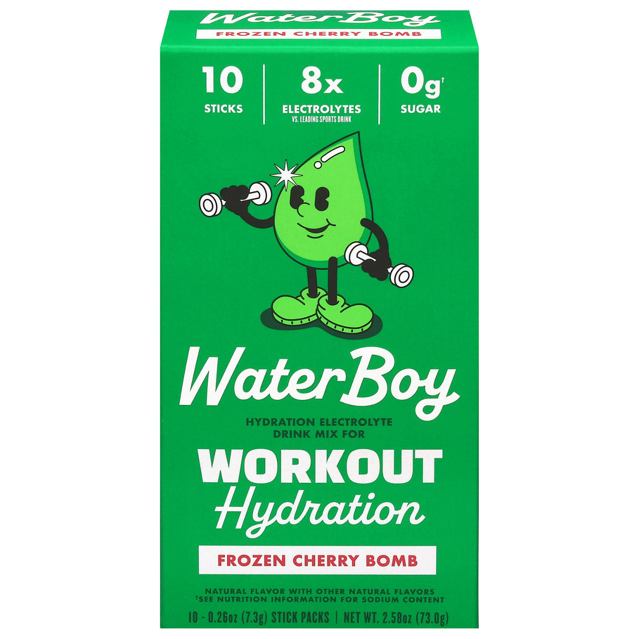 Water Boy Frozen Cherry Bomb Workout Hydration | Wegmans