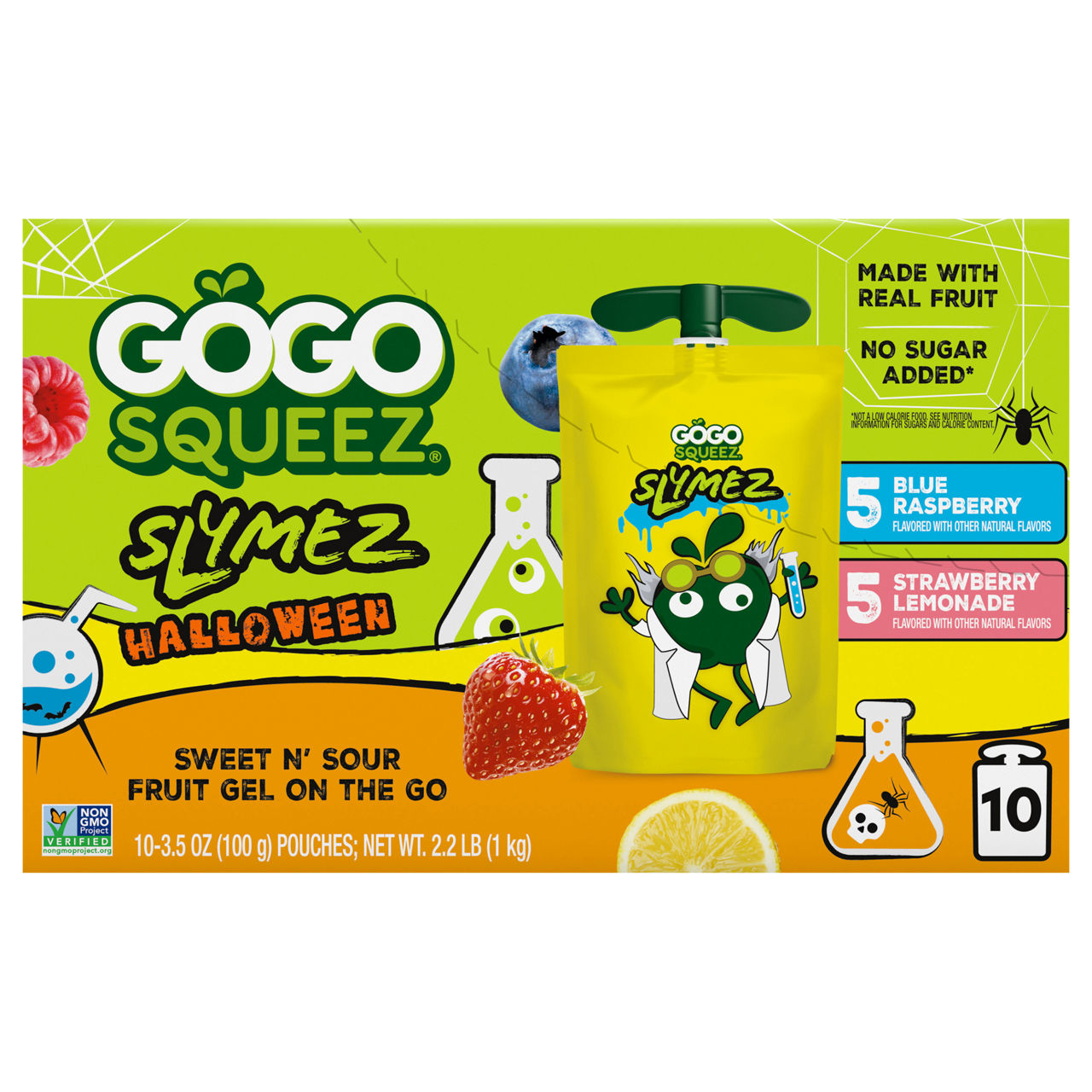 GoGo Blueberry Strawberry & Lemon Blend Fruit Blend with