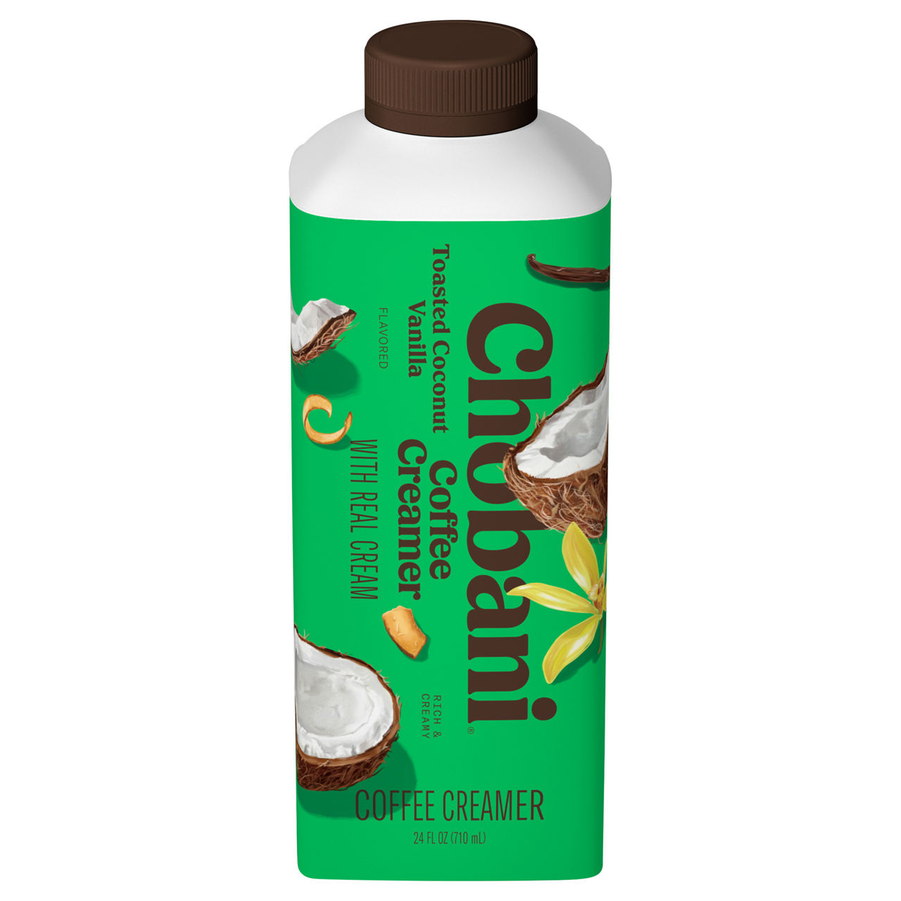 Chobani Toasted Coconut Vanilla Coffee Creamer with Real Cream
