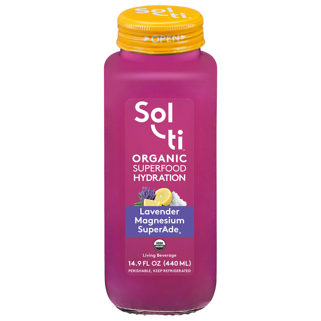 Sol-Ti Living Beverage, Organic, Chlorophyll Aloe SuperAde