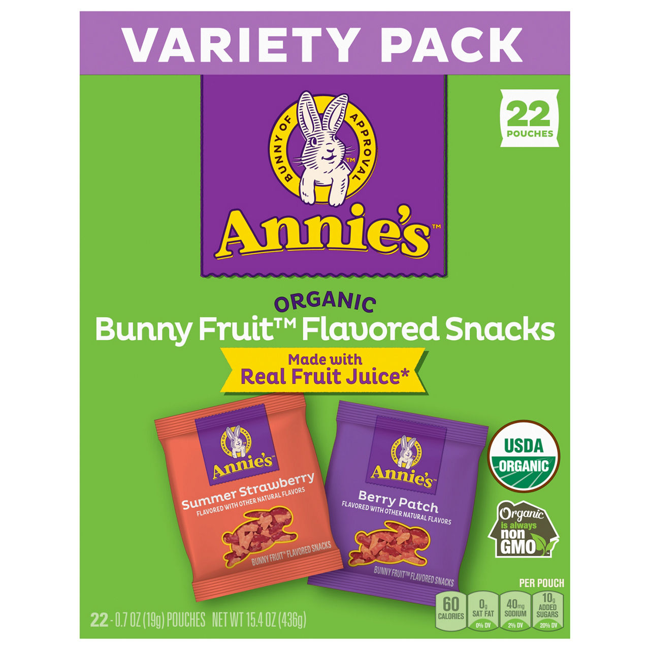 Annie's Organic Bunny Berry Patch/Summer Strawberry Fruit Flavored