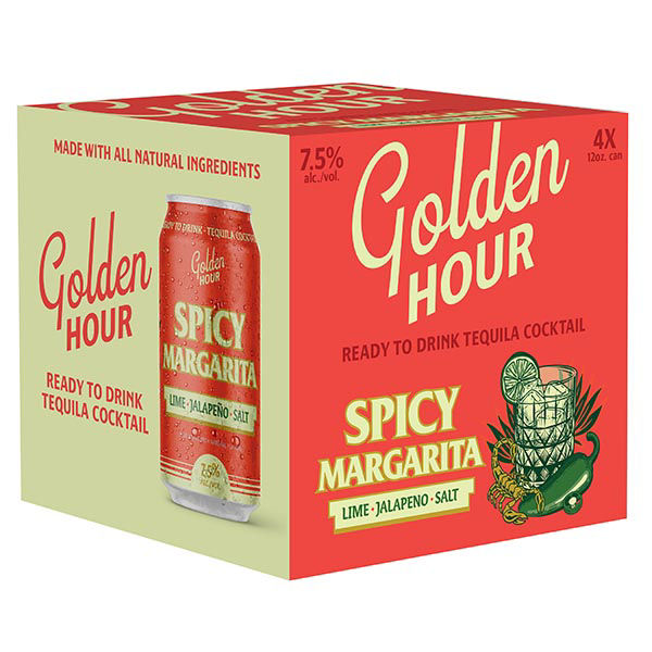 Golden Hour Spicy Margarita 4 Pack | Wegmans