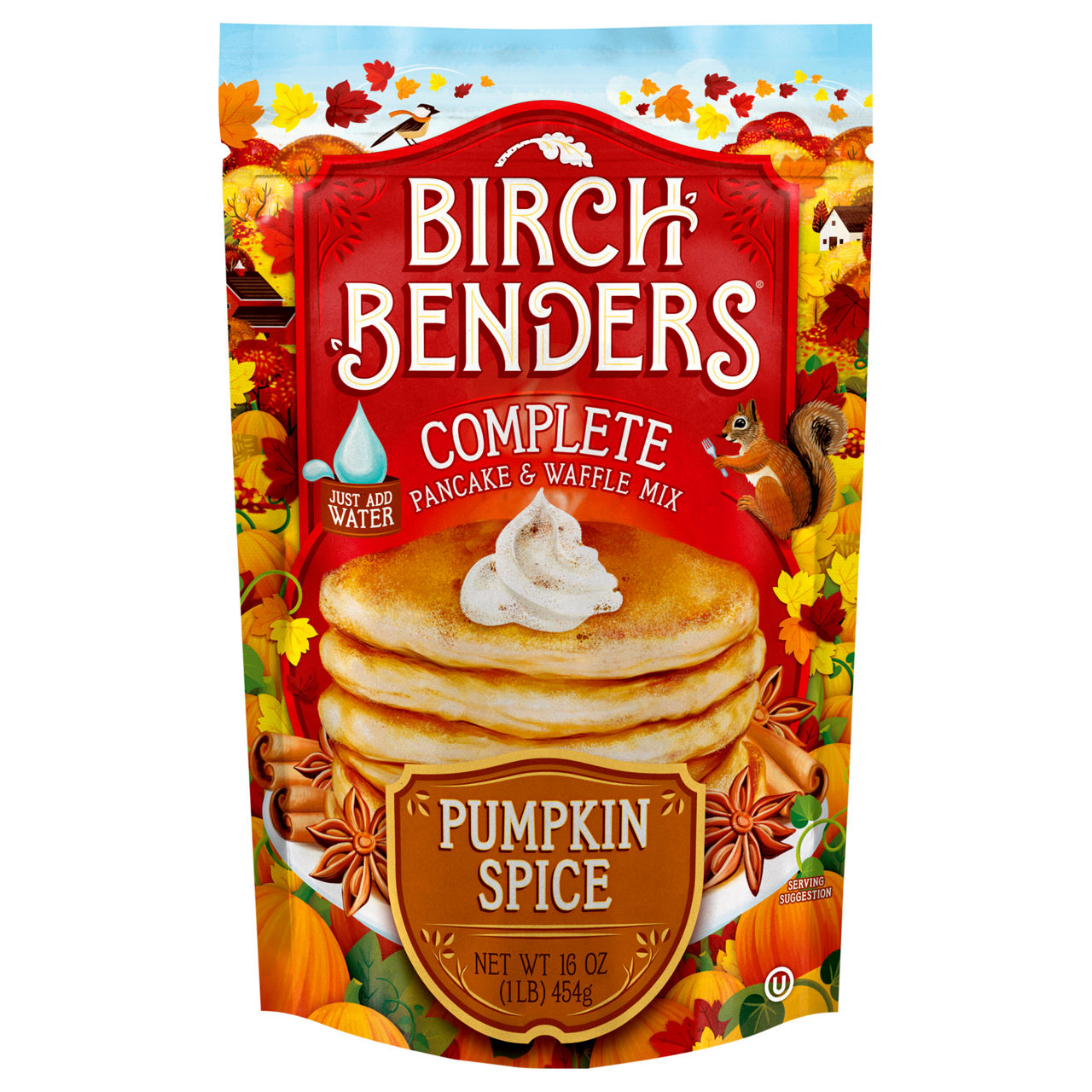 Birch Benders Pancake & Waffle Mix, Complete, Pumpkin Spice | Wegmans