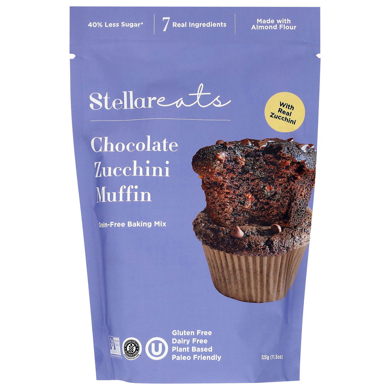Stellar Eats Grain-Free Chocolate Zucchini Muffin Baking Mix | Wegmans
