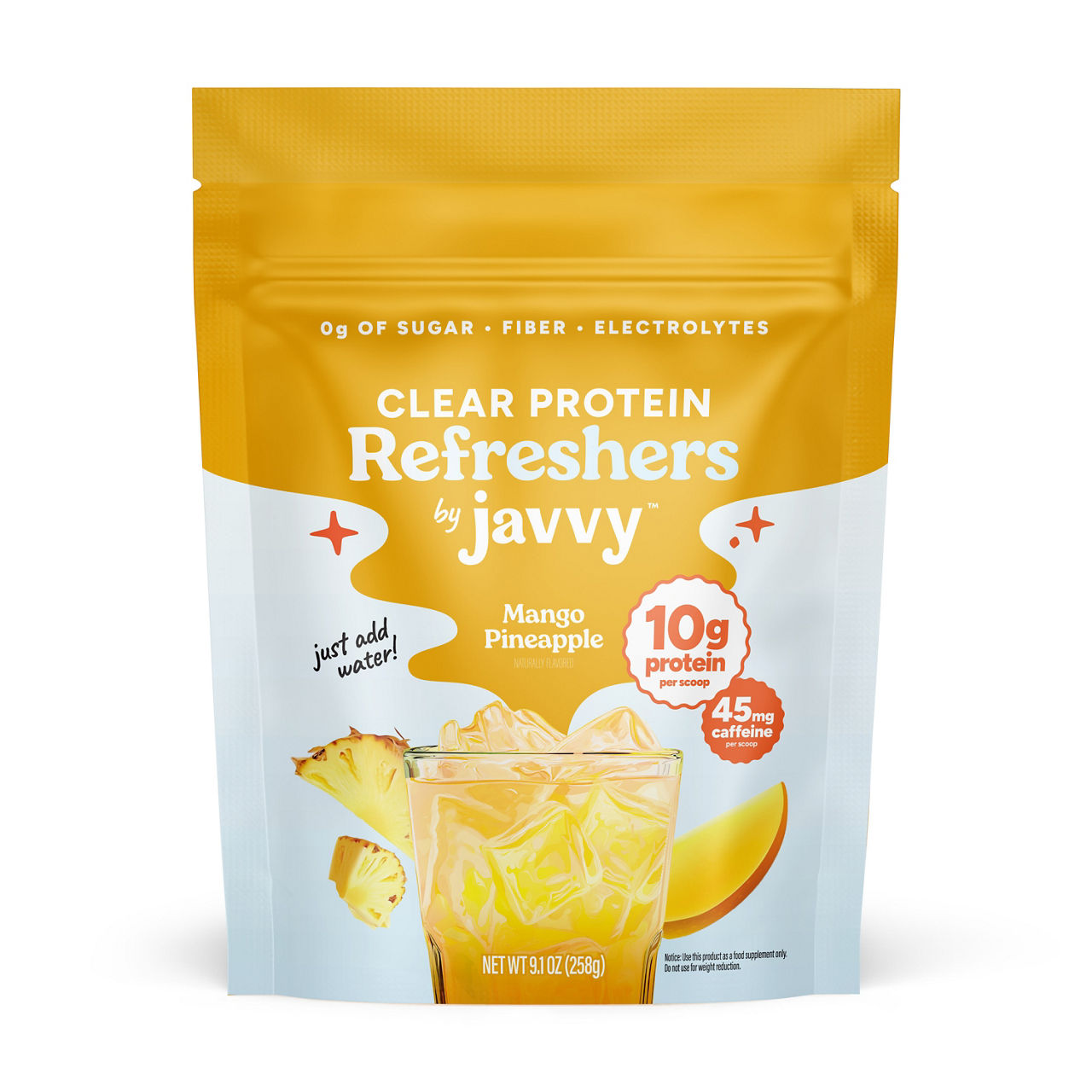 Javvy Coffee Mango Pineapple Protein Refresher | Wegmans