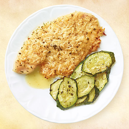 Garlic Parmesan Crusted Tilapia
