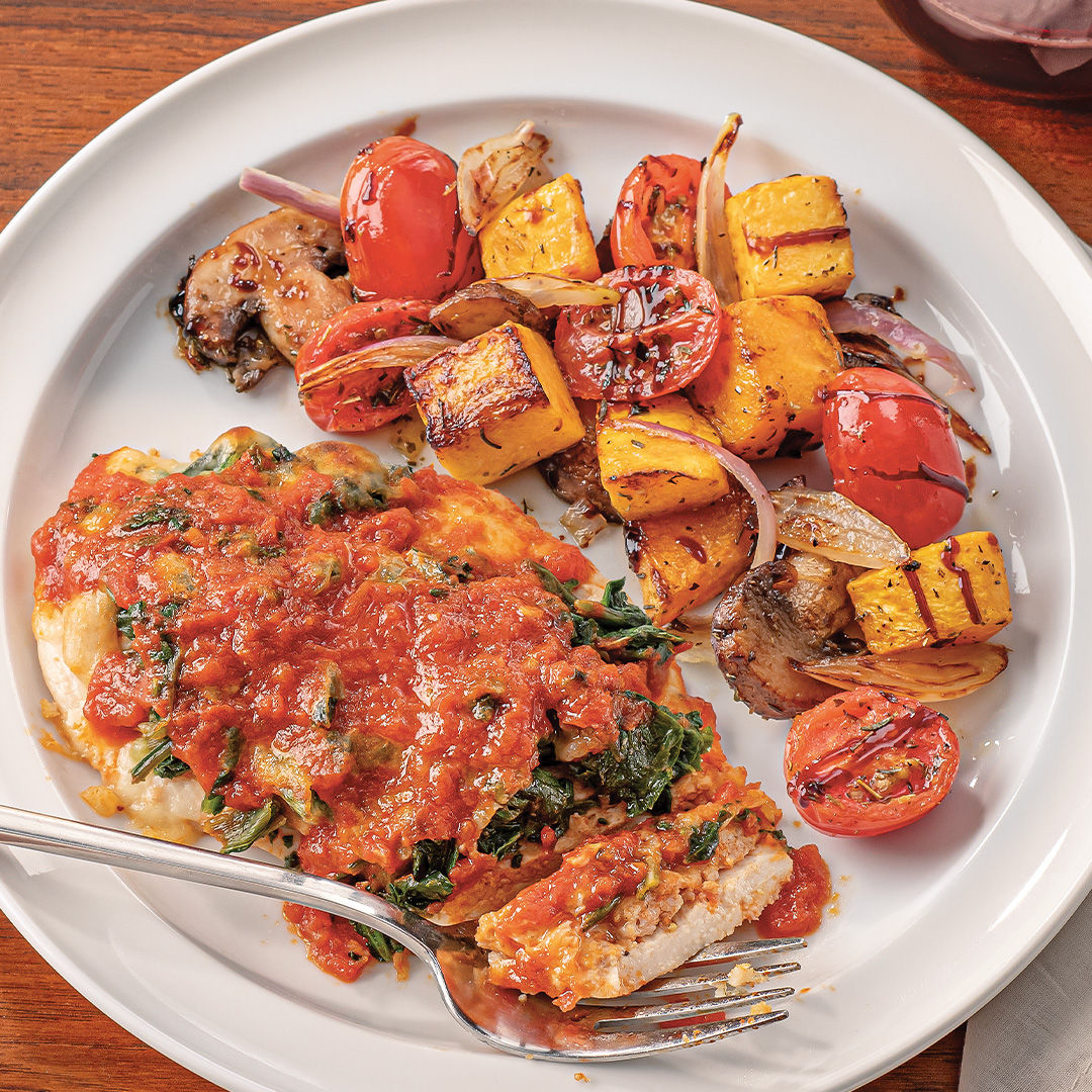 Italian Classics Wood-Fired Crust Tuscan Pizza with Amore Salad